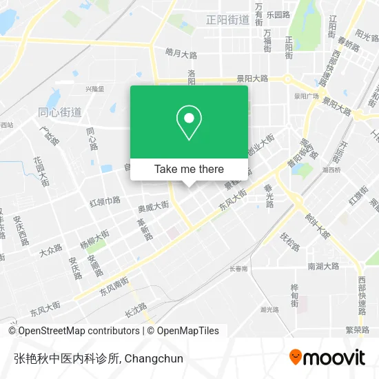 张艳秋中医内科诊所 map