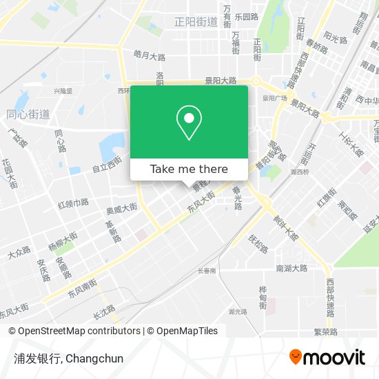 浦发银行 map