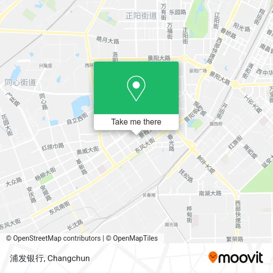 浦发银行 map