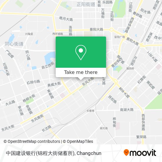 中国建设银行(锦程大街储蓄所) map