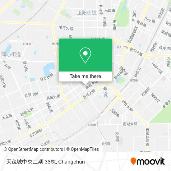 天茂城中央二期-33栋 map