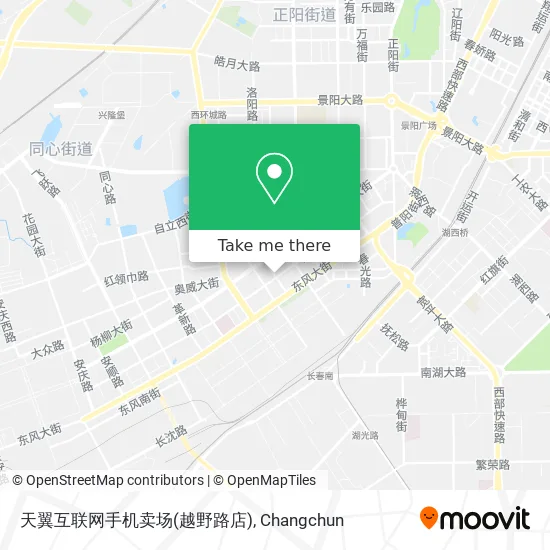 天翼互联网手机卖场(越野路店) map