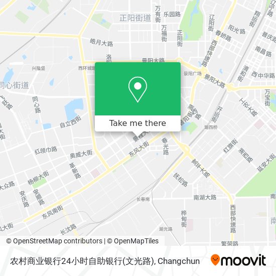 农村商业银行24小时自助银行(文光路) map