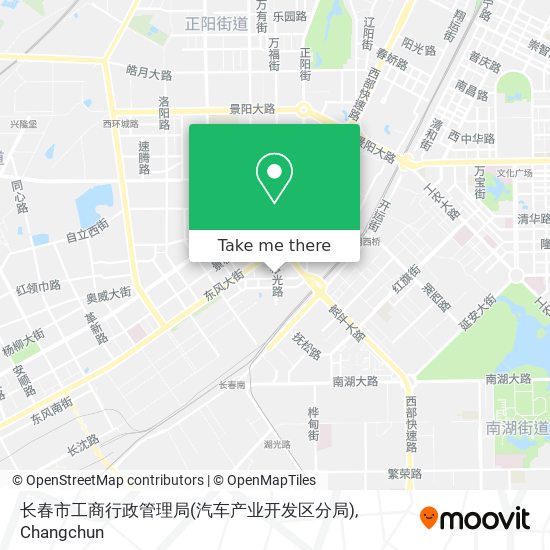 长春市工商行政管理局(汽车产业开发区分局) map