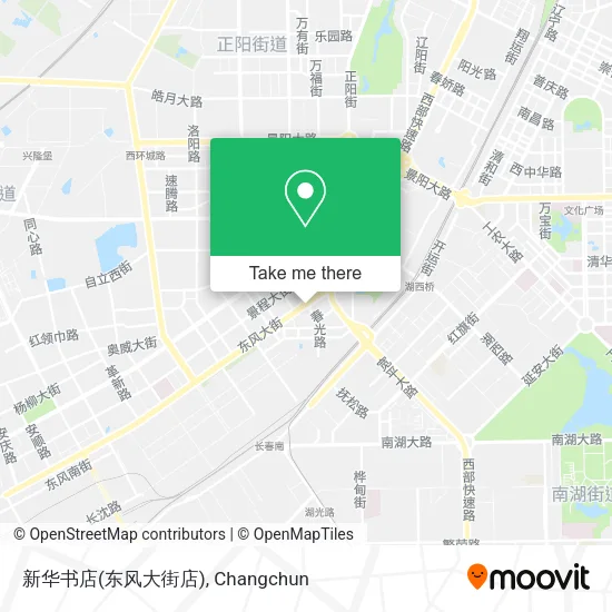 新华书店(东风大街店) map