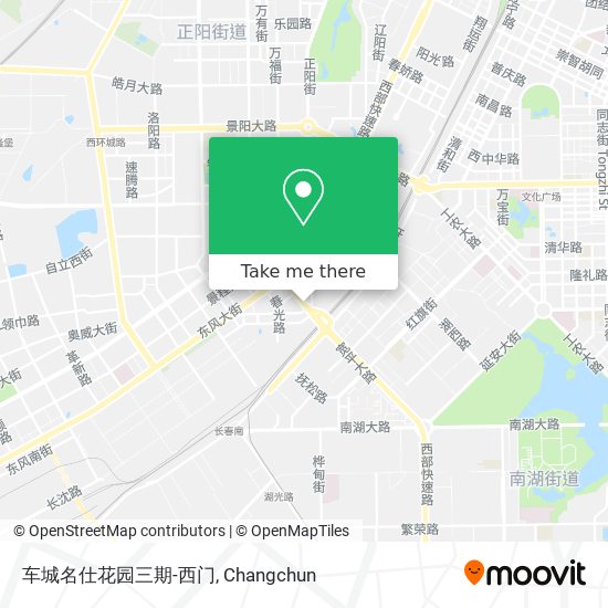 车城名仕花园三期-西门 map