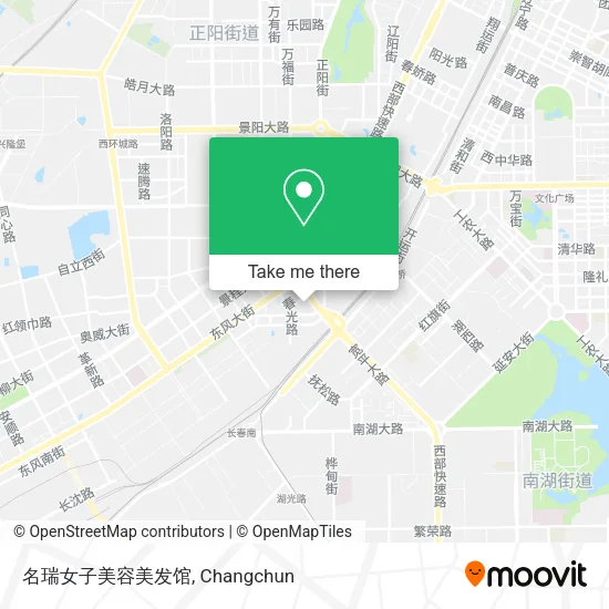 名瑞女子美容美发馆 map