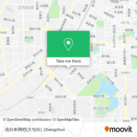 燕归来网吧(大屯街) map