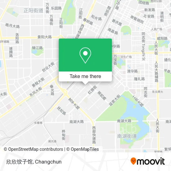 欣欣饺子馆 map