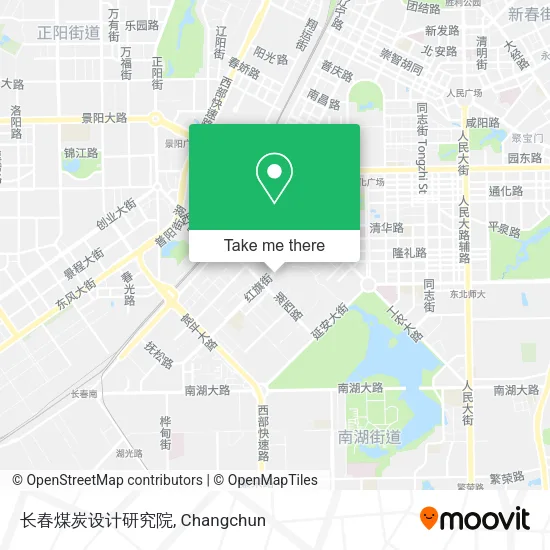 长春煤炭设计研究院 map