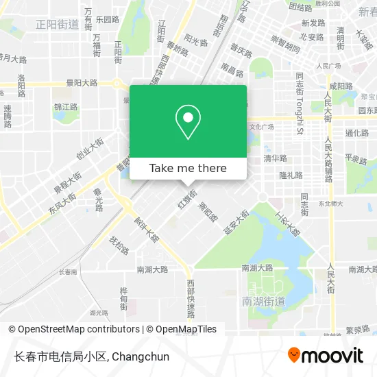 长春市电信局小区 map