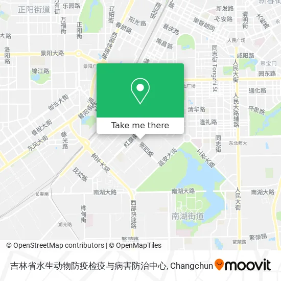 吉林省水生动物防疫检疫与病害防治中心 map