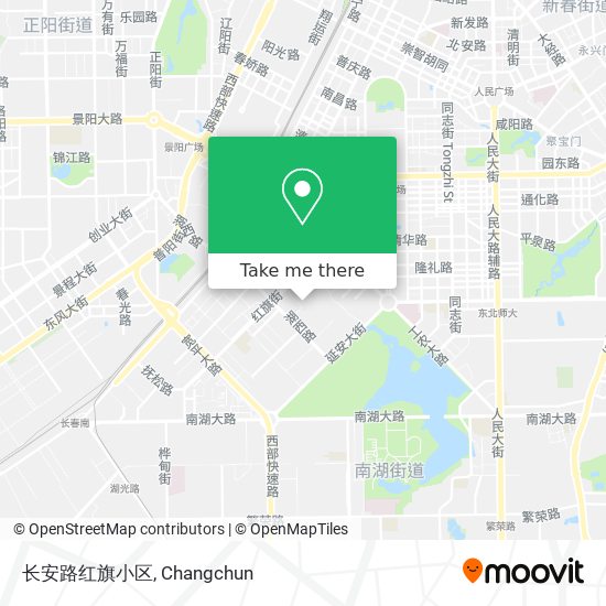 长安路红旗小区 map