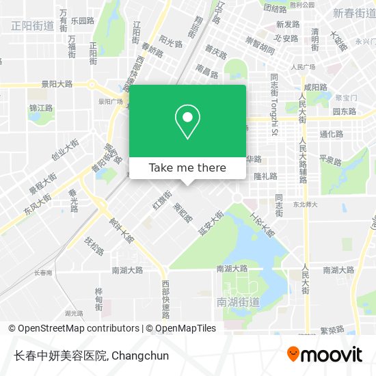 长春中妍美容医院 map