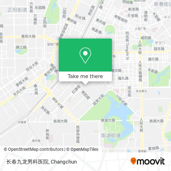 长春九龙男科医院 map