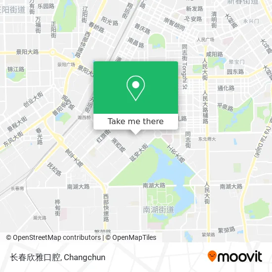 长春欣雅口腔 map