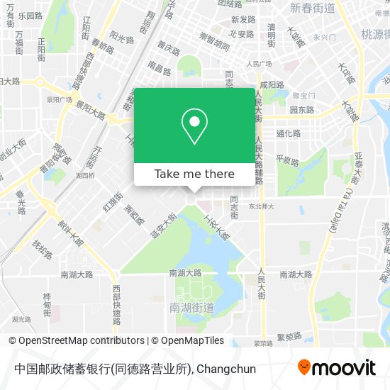 中国邮政储蓄银行(同德路营业所) map