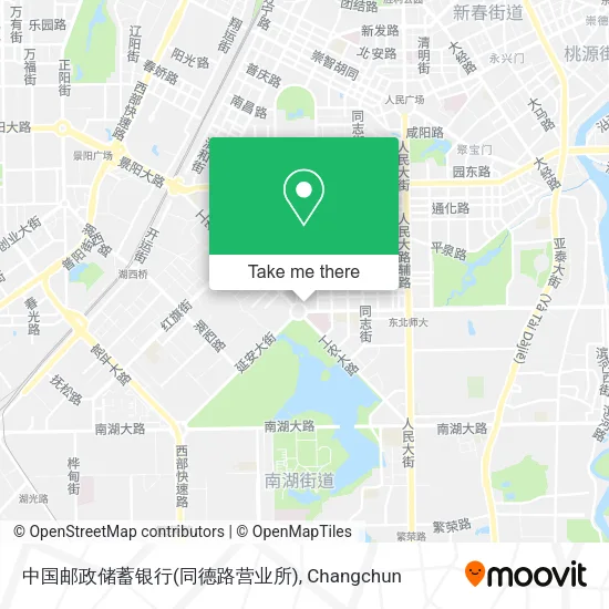 中国邮政储蓄银行(同德路营业所) map