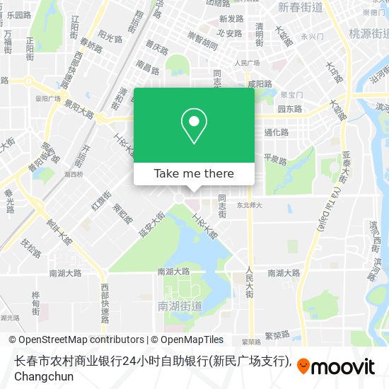长春市农村商业银行24小时自助银行(新民广场支行) map