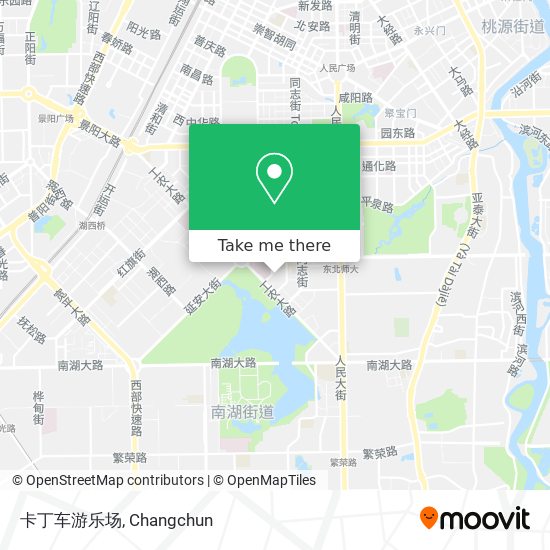 卡丁车游乐场 map