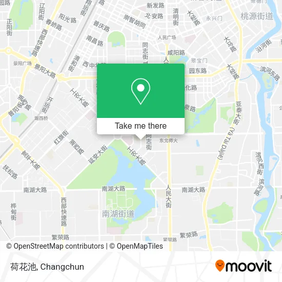 荷花池 map