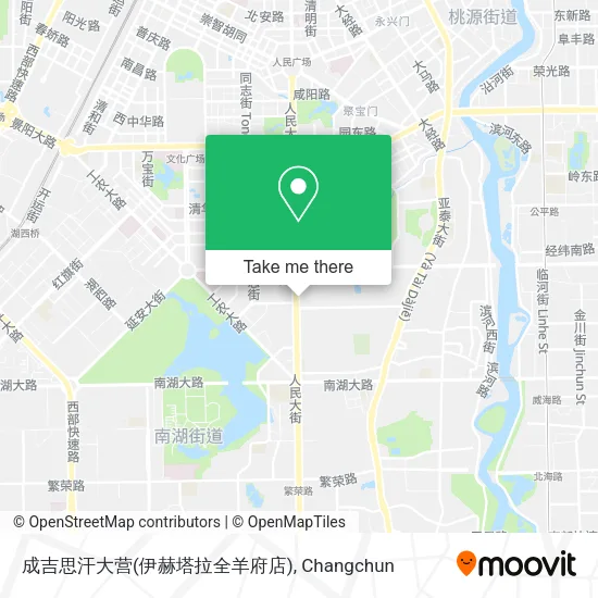 成吉思汗大营(伊赫塔拉全羊府店) map