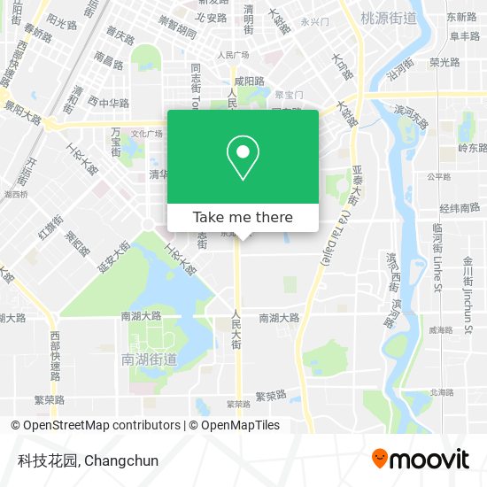 科技花园 map