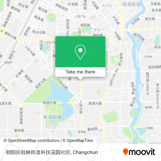 朝阳区桂林街道科技花园社区 map