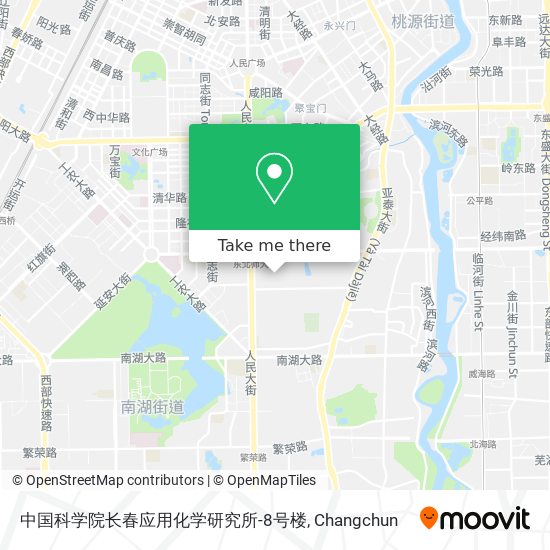 中国科学院长春应用化学研究所-8号楼 map