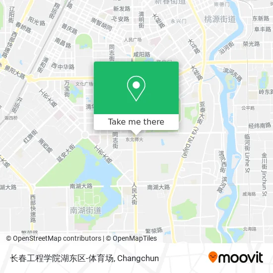长春工程学院湖东区-体育场 map