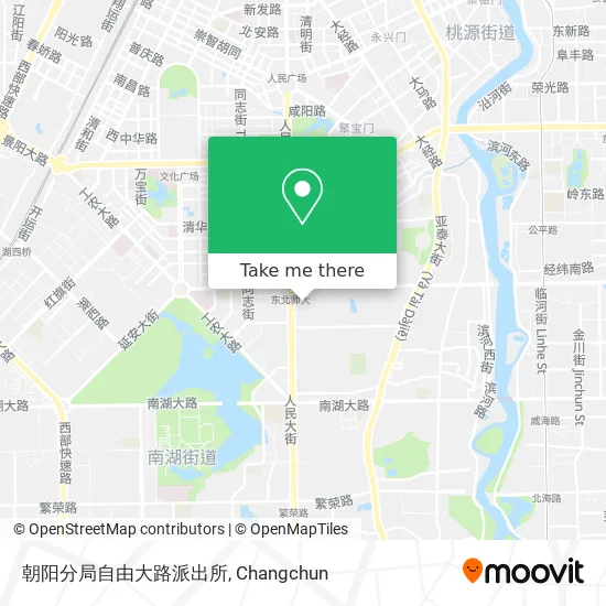 朝阳分局自由大路派出所 map
