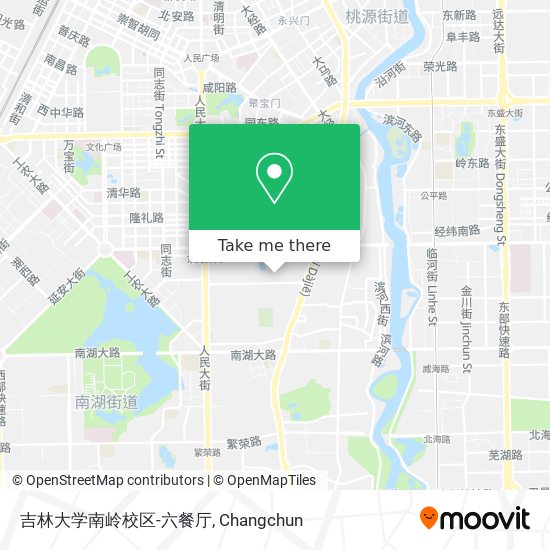吉林大学南岭校区-六餐厅 map
