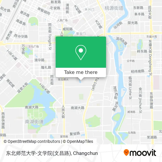 东北师范大学-文学院(文昌路) map