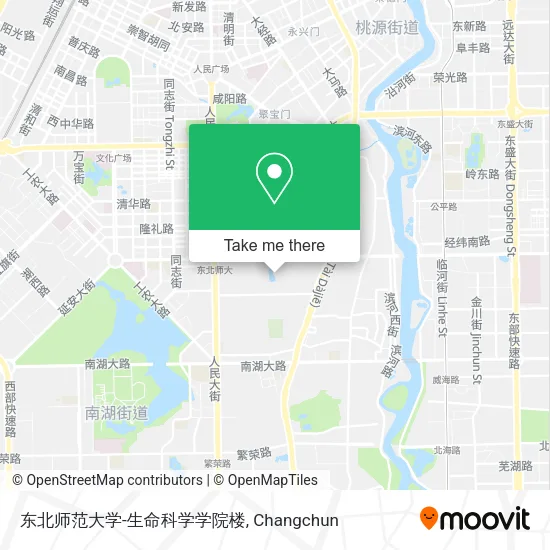 东北师范大学-生命科学学院楼 map