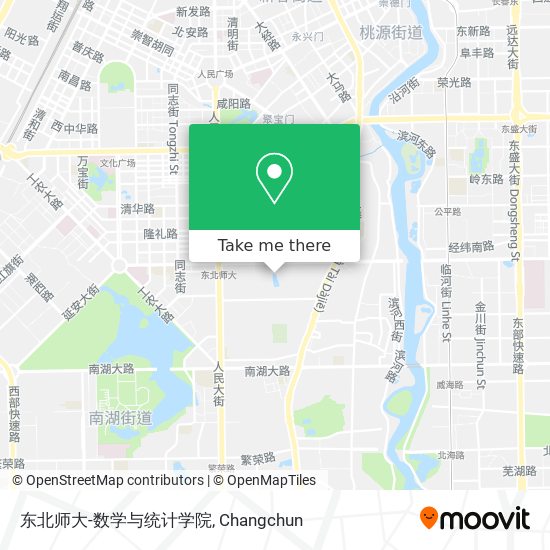 东北师大-数学与统计学院 map