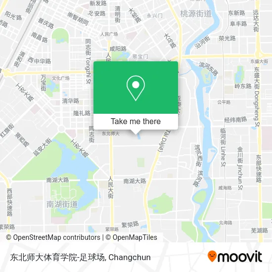 东北师大体育学院-足球场 map