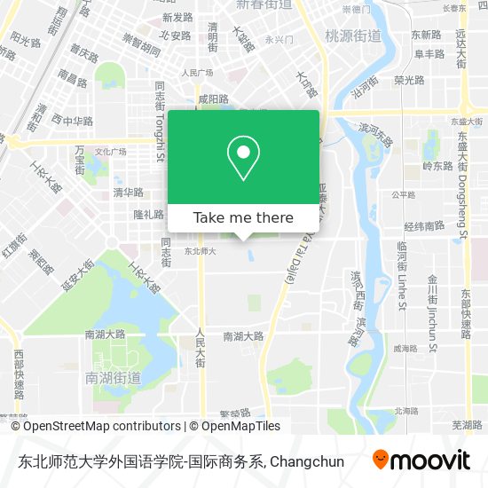 东北师范大学外国语学院-国际商务系 map