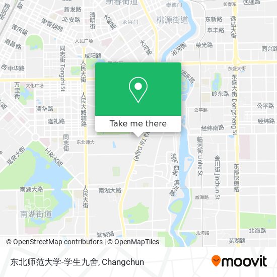 东北师范大学-学生九舍 map