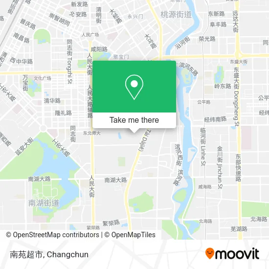 南苑超市 map