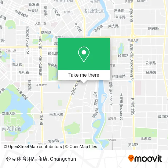 锐克体育用品商店 map