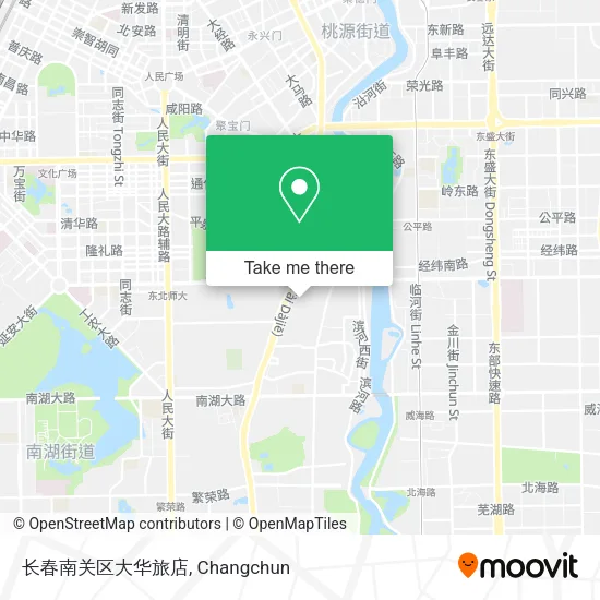 长春南关区大华旅店 map