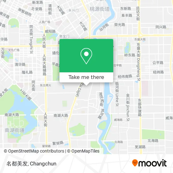 名都美发 map