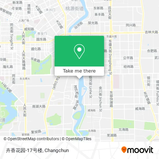 卉香花园-17号楼 map