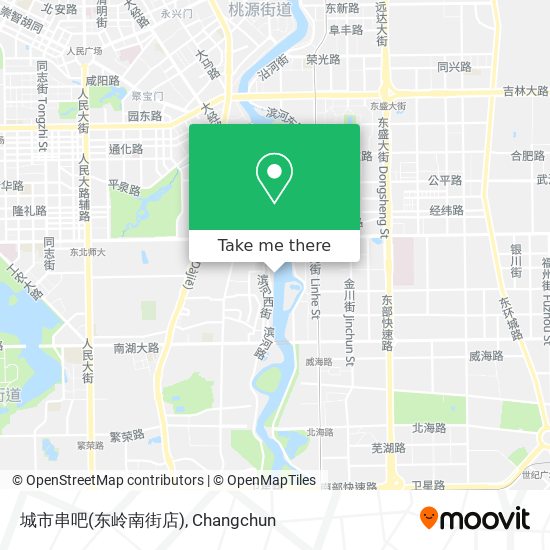 城市串吧(东岭南街店) map