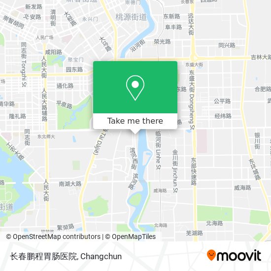 长春鹏程胃肠医院 map