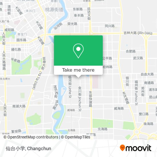仙台小学 map