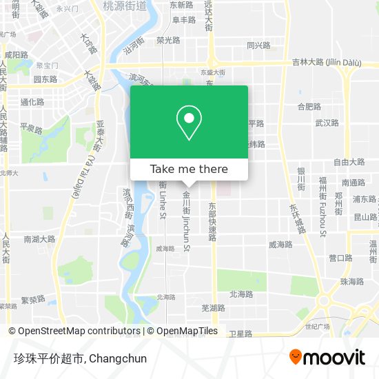 珍珠平价超市 map