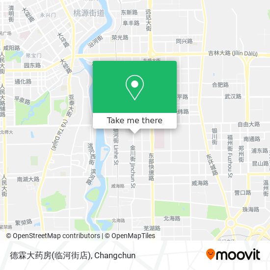 德霖大药房(临河街店) map