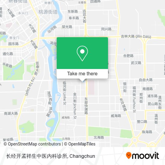 长经开孟祥生中医内科诊所 map