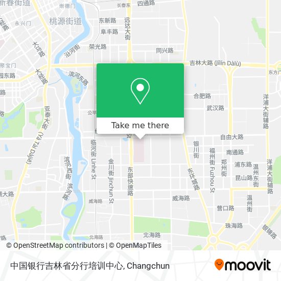 中国银行吉林省分行培训中心 map